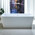 Empava 67" Luxury Acrylic Soaking Spa Tub