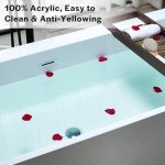 Empava 67" Luxury Acrylic Soaking Spa Tub