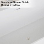 Empava 67" Luxury Acrylic Soaking Spa Tub