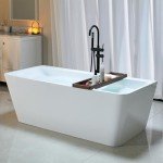 Empava 67" Luxury Acrylic Soaking Spa Tub