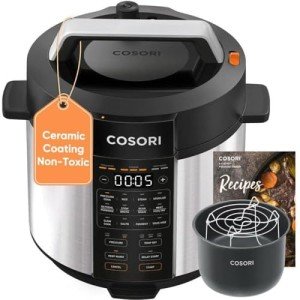 COSORI 9-in-1 Electric Pressure Cooker 6 qt, Stainless Steel
