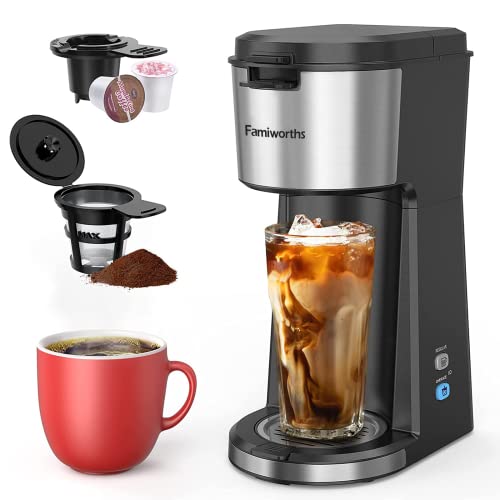 Famiworths Hot & Cold Single Serve Coffee Maker