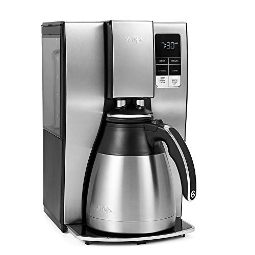 Thermal Programmable Coffeemaker, Stainless Steel, 10 Cup Capacity
