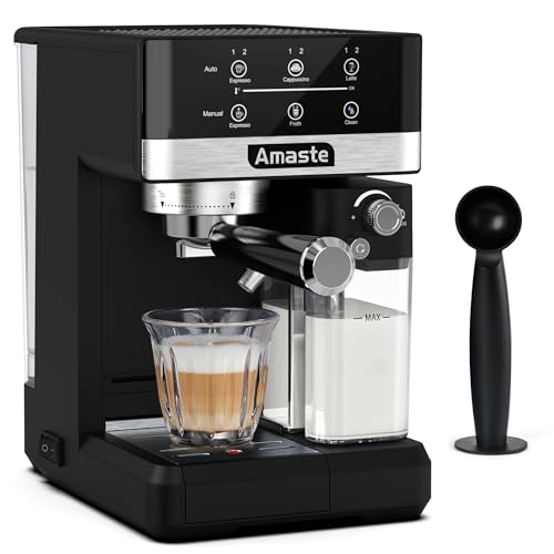 Amaste 20 Bar Espresso Machine with Touch Screen