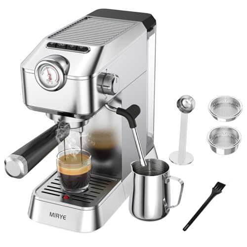 20 Bar Stainless Steel Espresso Maker for Home/Office