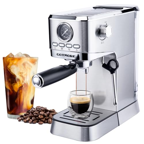 Espresso Machine with Milk Frother for Latte Cappuccino