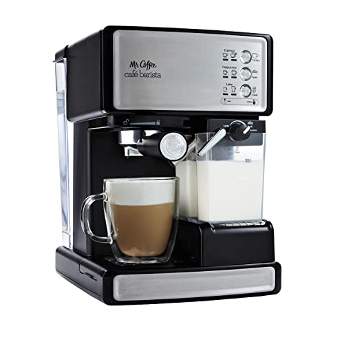 Mr. Coffee Stainless Steel Espresso and Cappuccino Machine