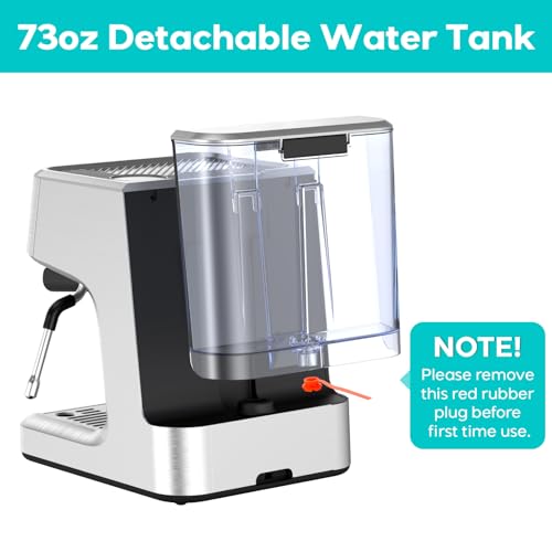 CASABREWS Espresso Machine with LCD Display and Barista