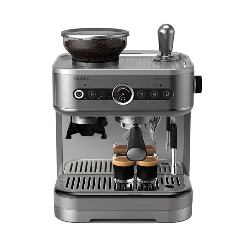 PHILIPS Barista Brew Semi Automatic Espresso Machine - Silver