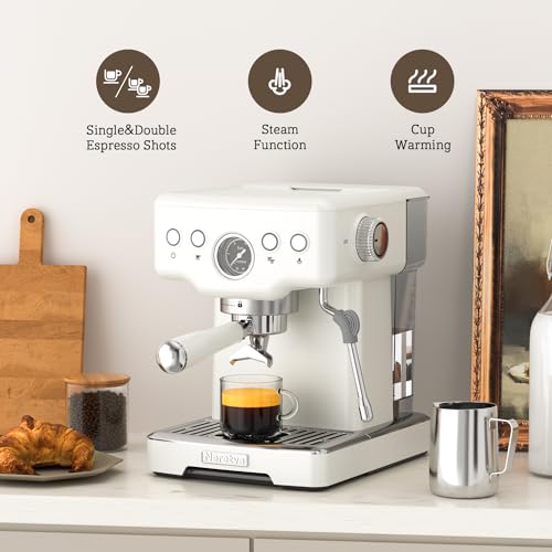 Neretva 15 Bar Espresso Machine with Milk Frother