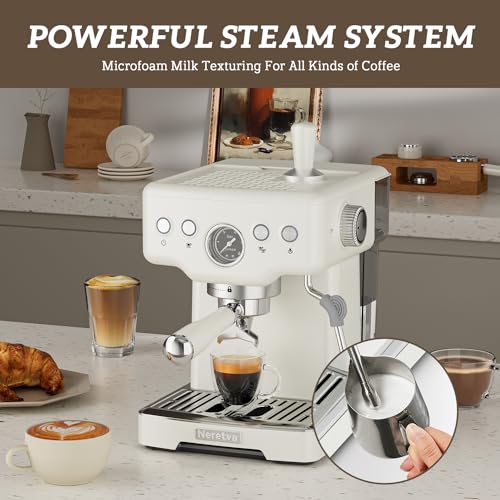 Neretva 15 Bar Espresso Machine with Milk Frother