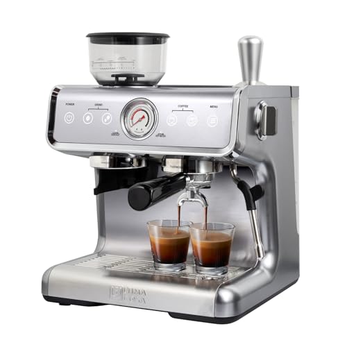 Ultima Cosa Espresso Machine with Milk Frother & Grinder