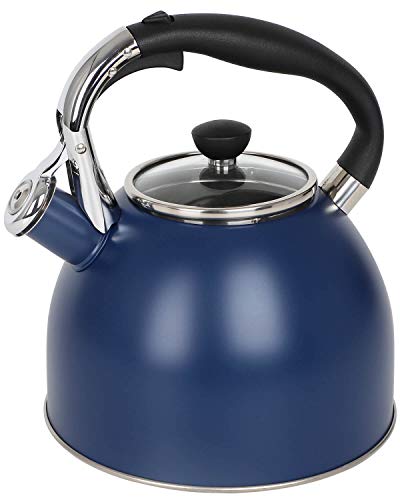 Rorence 2.6 Quart Stainless Steel Whistling Tea Kettle