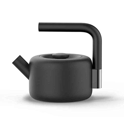 Fellow Clyde Tea Kettle - Modern Twist, Matte Black