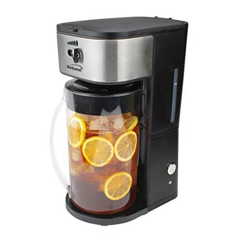 Brentwood KT-2150BK Iced Tea/Coffee Maker, 64oz Pitcher, Black