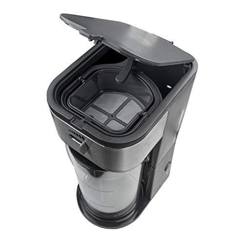 Brentwood KT-2150BK Iced Tea/Coffee Maker, 64oz Pitcher, Black