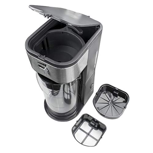 Brentwood KT-2150BK Iced Tea/Coffee Maker, 64oz Pitcher, Black