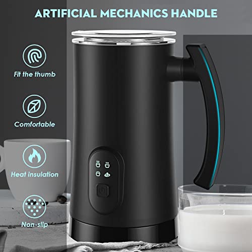 4-in-1 Electric Milk Frother and Steamer - 11.8oz