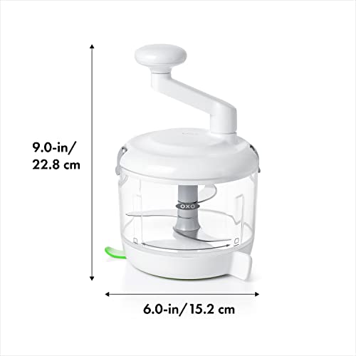 OXO Good Grips Manual Food Processor, Stainless Steel/Plastic