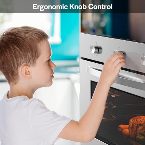 Empava 24" Gas Wall Oven with Rotisserie Function