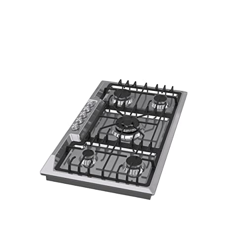 Empava 36" Stainless Steel Gas Cooktop with 5 Burners