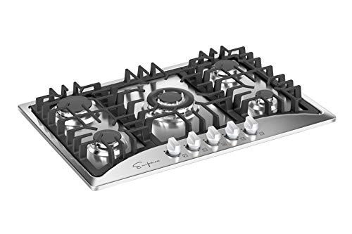 Empava 30'' Gas Cooktop with 5 Italy SABAF Burners
