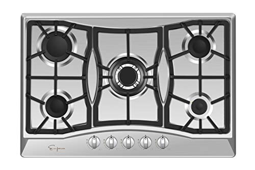 Empava 30" Gas Cooktop with 5 Italy Sabaf Burners