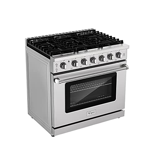 Empava 36" Gas Range with Convection Oven