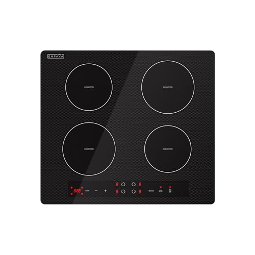 Empava 24" Induction Cooktop with 4 Power Burners