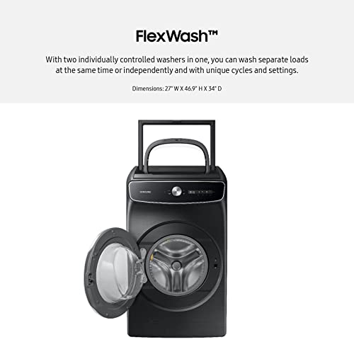 Samsung Smart Dial Front Load Washer, Dual Load Capacity