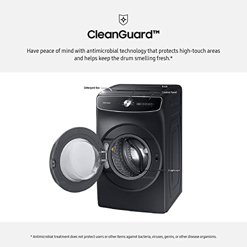 Samsung Smart Dial Front Load Washer, Dual Load Capacity