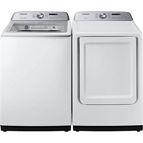 Samsung White Top Load Washer/Dryer Set