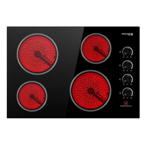 30 Inch Gasland Chef Electric Cooktop with 4 Burners