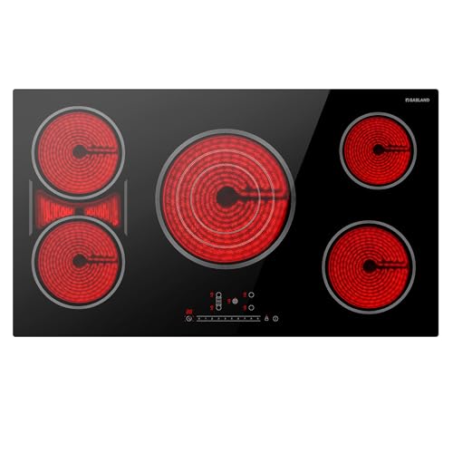 Gasland 36" Electric Cooktop with 5 Burners, ETL & FCC Certified