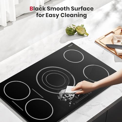 Gasland 36" Electric Cooktop with 5 Burners, ETL & FCC Certified