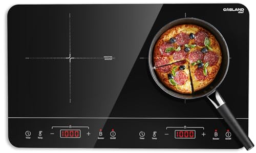 GASLAND Portable Induction Cooktop, 2 Burners, 1800W, 10 Temps