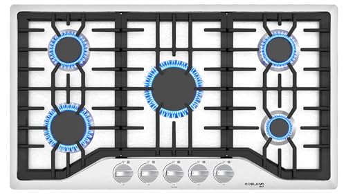 Gasland Chef 36" 5-Burner Gas Cooktop with Thermocouple