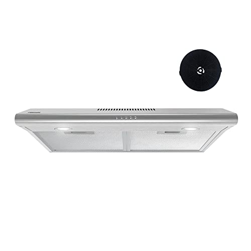 30" Firegas Under Cabinet Range Hood with LED Light