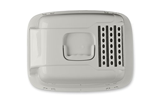 Hooded Cat Litter Box with Odor Control