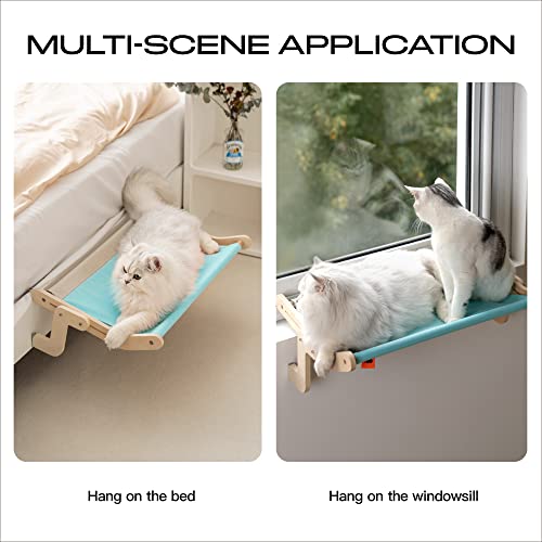 Cat Window Perch Bed with No Drilling/Suction Cup