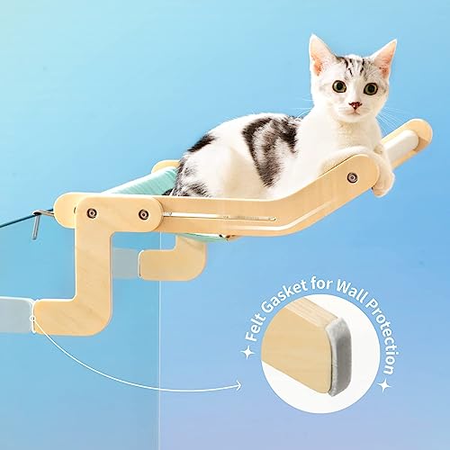 Cat Window Perch Bed with No Drilling/Suction Cup