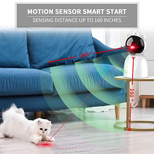 Rechargeable Motion Activated Cat Laser Toy