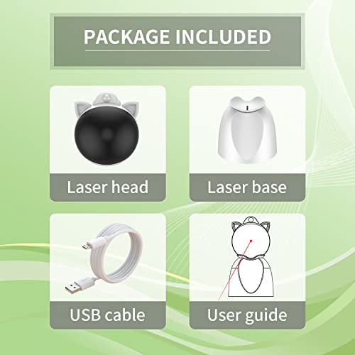 Rechargeable Motion Activated Cat Laser Toy