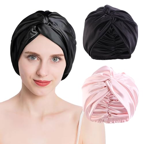 Netcken Silk Satin Hair Bonnet for Women