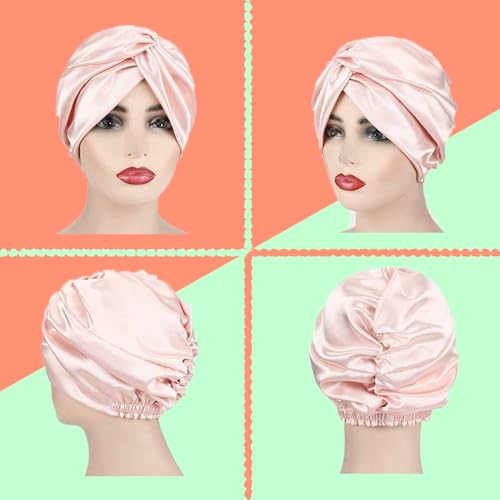 Netcken Silk Satin Hair Bonnet for Women
