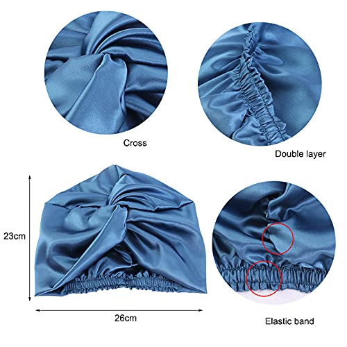 Netcken Silk Satin Hair Bonnet for Women