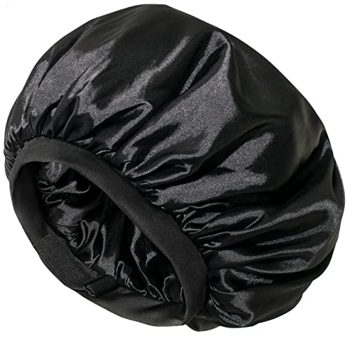 Adjustable Satin Lined Silk Bonnet for Hair Protection