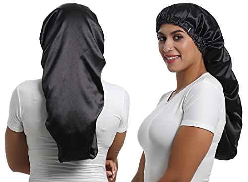 SAYMRE Satin Sleep Cap for Braids and Curls