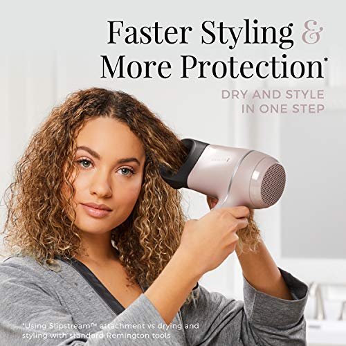 Remington Pro Wet2style Hair Dryer, Mauve, Ionic & Ceramic Technology, 1875W