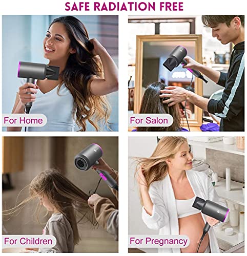 Slopehill Professional Ionic Hair Dryer with Attachments